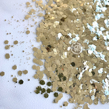 Load image into Gallery viewer, Gold Fashioned Glitter - Bouji Panda - Stay Bouji - Tumbler Glitter