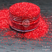 Load image into Gallery viewer, Drop red gorgeous - stay bouji - tumbler glitter