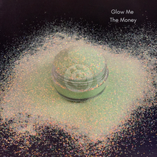Load image into Gallery viewer, Glow Me the Money - Glow in the dark glitter - Bouji Panda - Stay Bouji - Tumbler Glitter