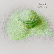 Load image into Gallery viewer, Hootie and the Glowfish glitter - Glow in the dark glitter - Bouji Panda - Stay Bouji - Tumbler Glitter
