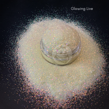 Load image into Gallery viewer, Glowing Live - Glow in the dark glitter - Bouji Panda - Stay Bouji - Tumbler Glitter