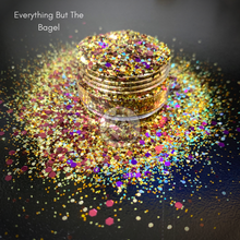 Load image into Gallery viewer, stay bouji - everything but the bagel thicc glitter