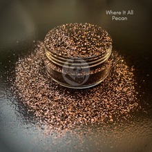 Load image into Gallery viewer, Where it all pecan - where it all began - Bouji Panda - Stay Bouji - Tumbler Glitter - midlands vinyl - carolina sparkle bar - blackbear glitter - madam glitter