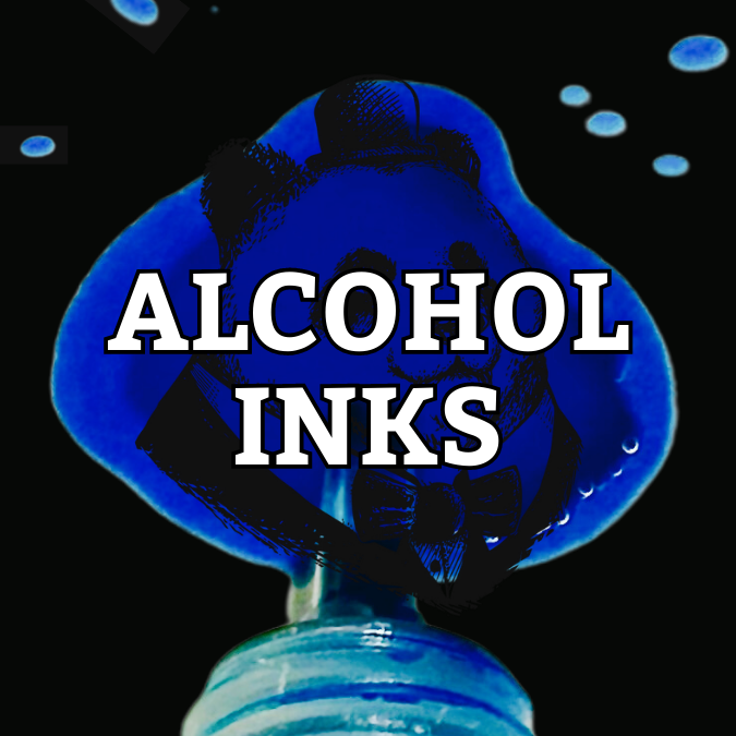 Alcohol Inks Bouji Panda