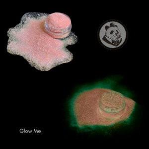 Glow Me - Glow in the dark glitter - Bouji Panda - Stay Bouji - Tumbler Glitter