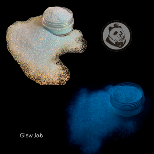 Glow Job - Glow in the dark glitter - Bouji Panda - Stay Bouji - Tumbler Glitter