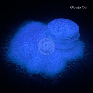 Glowja Cat - Glow in the dark glitter - Bouji Panda - Stay Bouji - Tumbler Glitter