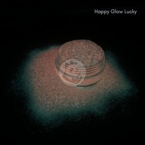 Happy glow Lucky - Glow in the dark glitter - Bouji Panda - Stay Bouji - Tumbler Glitter