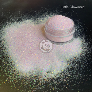 little glowmaid - Glow in the dark glitter - Bouji Panda - Stay Bouji - Tumbler Glitter