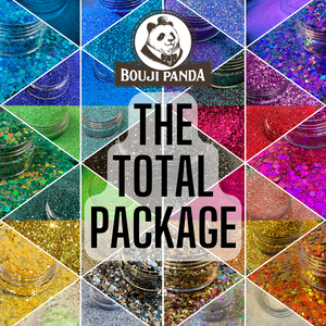 the total package - bouji panda glitter